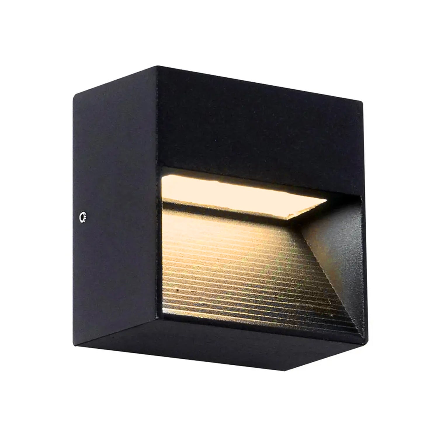 Aplique Led Sobrepuesto Cuadrado 3W Negro Sku35646
