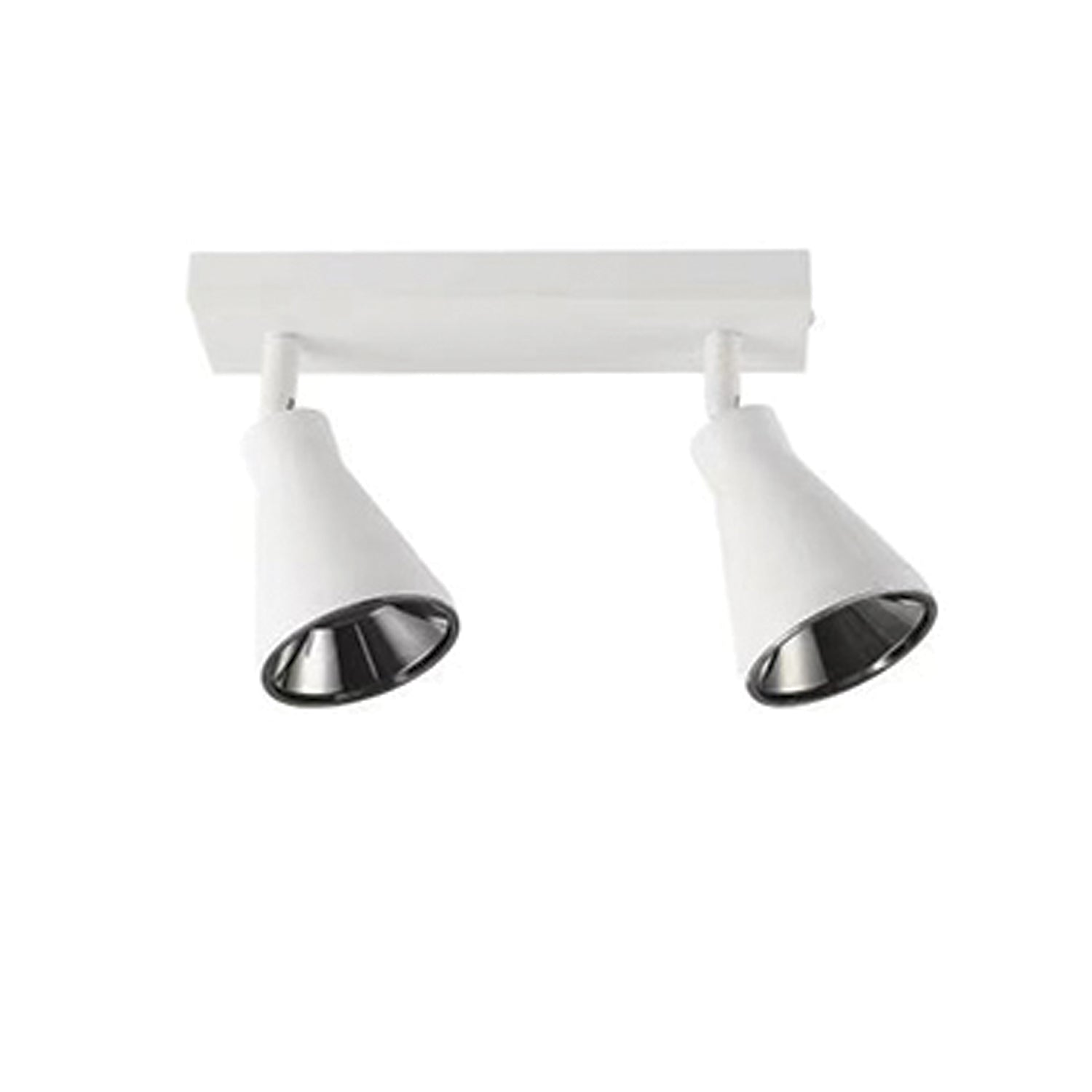 Foco Decorativo Para Techo Porta 2Gu10 Blanco