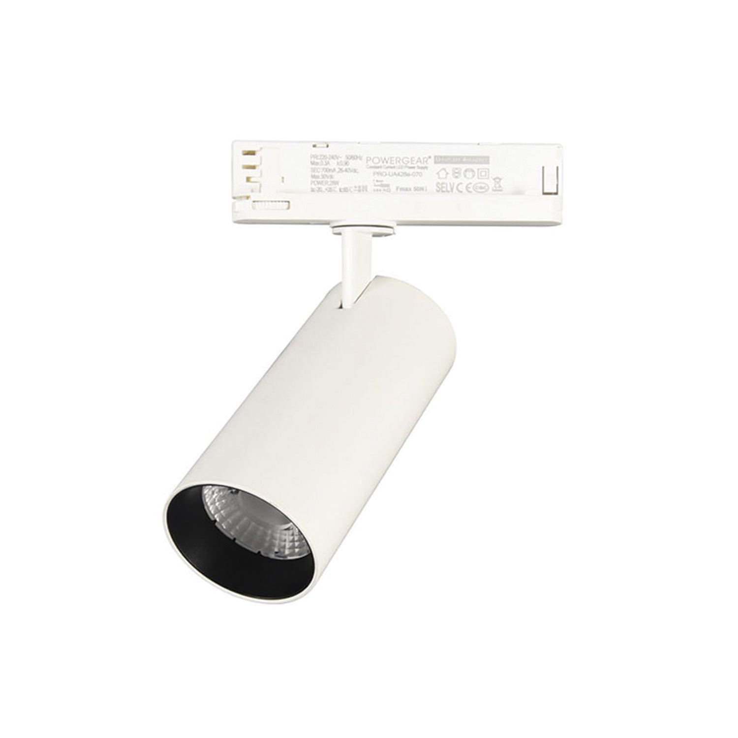 Foco Decorativo Riel 40 Trifasico 30W Calido Blanco Sku35854