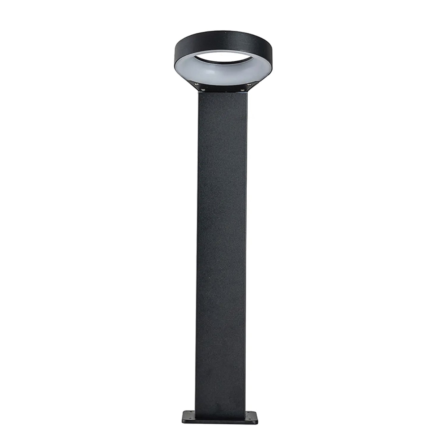 Aplique Piso Led Exterior 60Cm Negro 7W Calido Sku36078