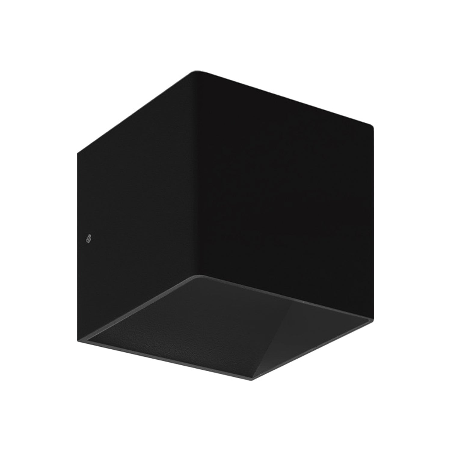 Aplique Led De Pared Cuadrado 3W Calido Negro Sku36127