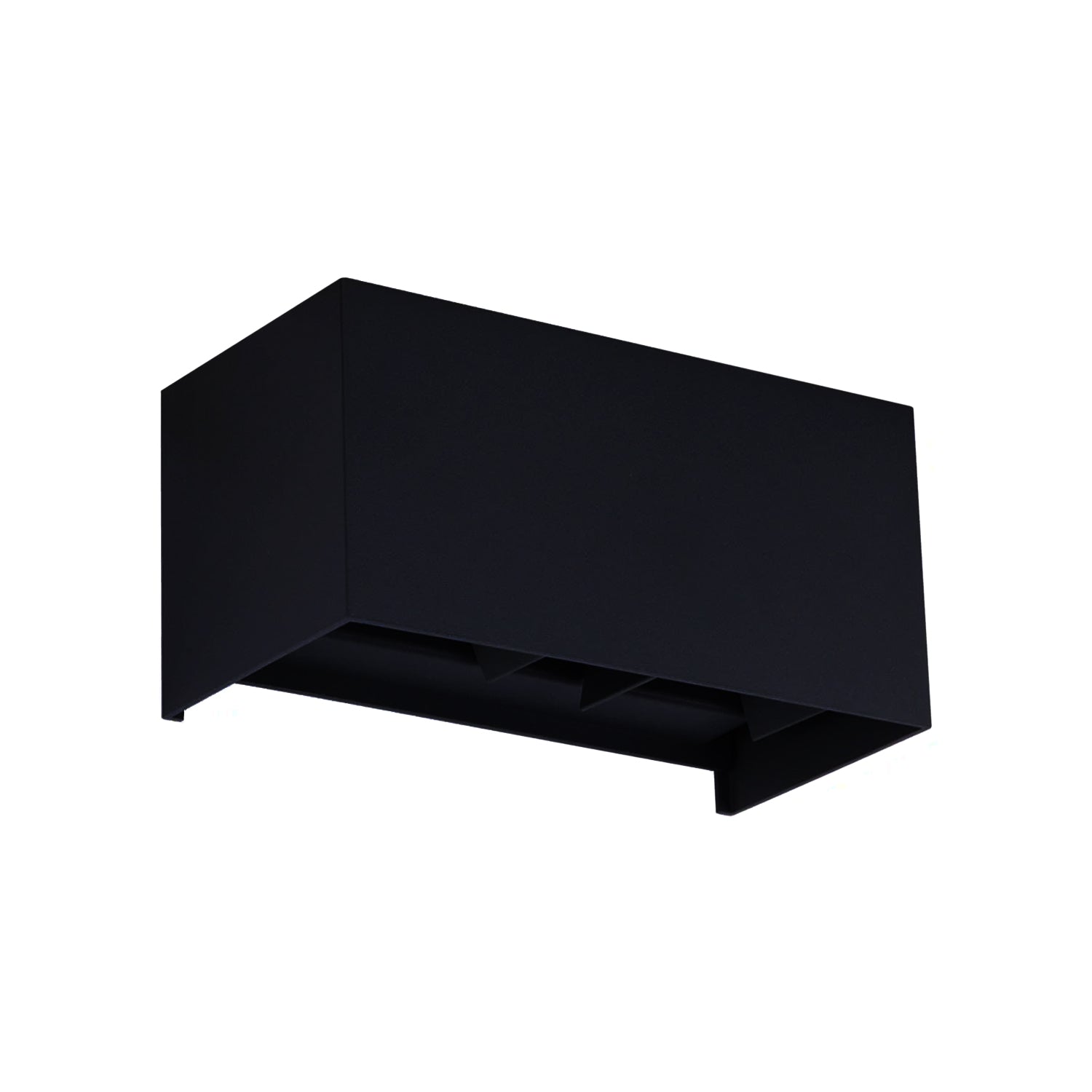 Aplique Led Exterior Minimalista 26W Luz Calida Negro Sku36129