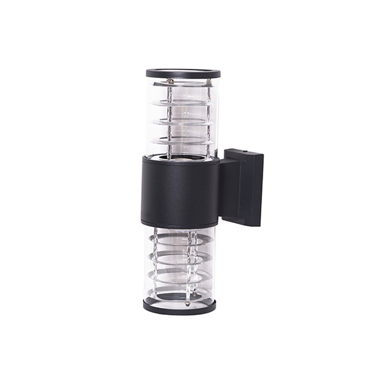 Aplique Espiral Doble Porta E 27 Negro Incluye Ampolleta Sku36198 C 36198 F