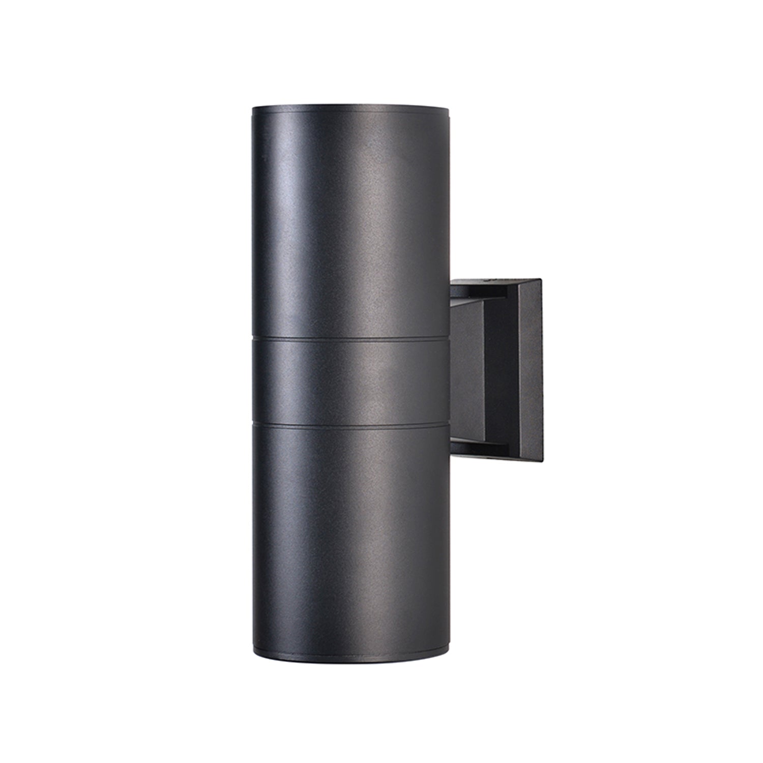 Aplique Led Doble Pro Porta E 27 Negro Incluye Ampolletas