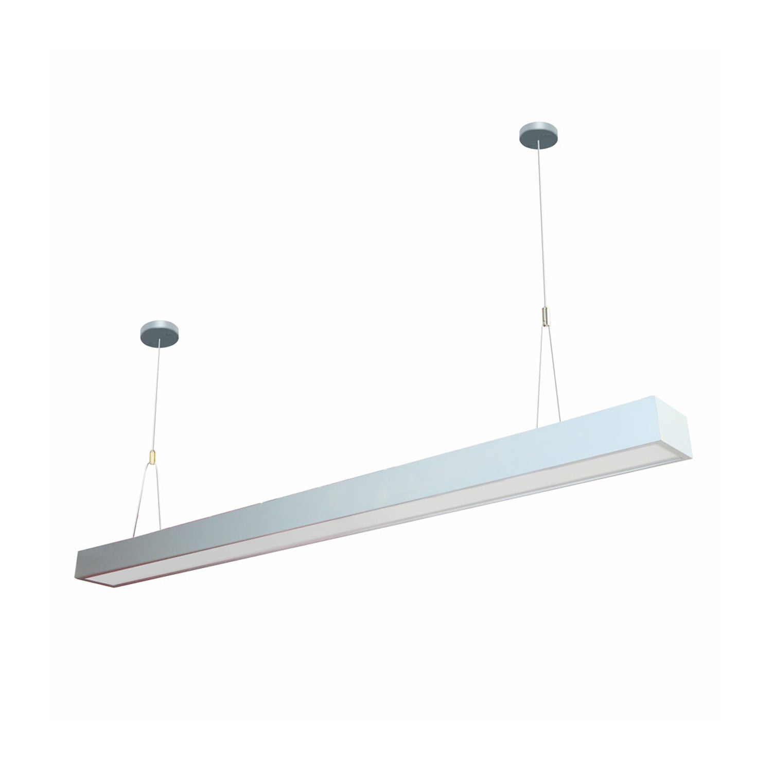 Luminaria Lineal Eco 24W Colgante Blanco 120 Cm
