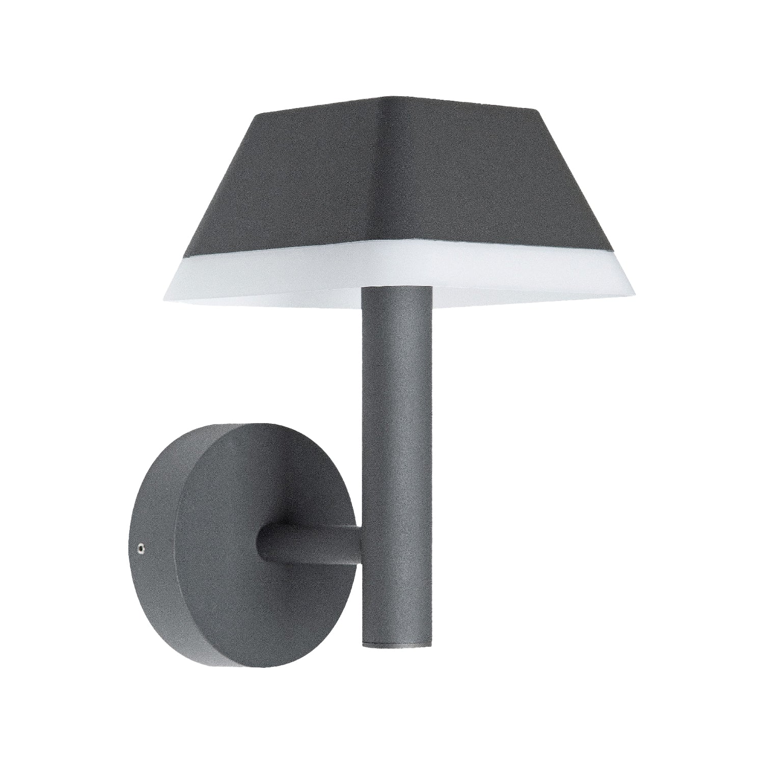 Aplique Led Farol Pro Grafito 12W Luz Calida