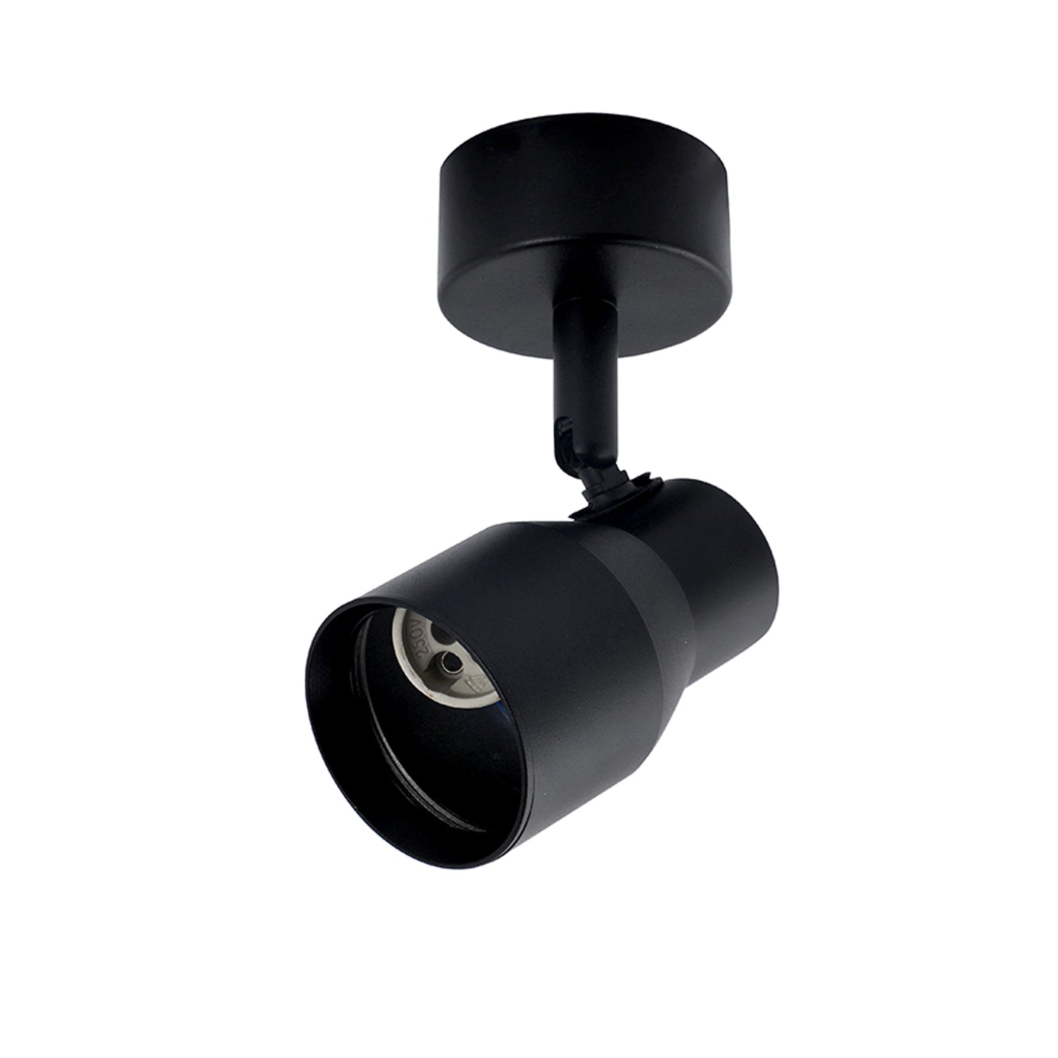 Foco Spot Cielo O Muro Negro Porta 1Xgu 10 Round Incluye Ampolleta Sku36332 C 36332 F