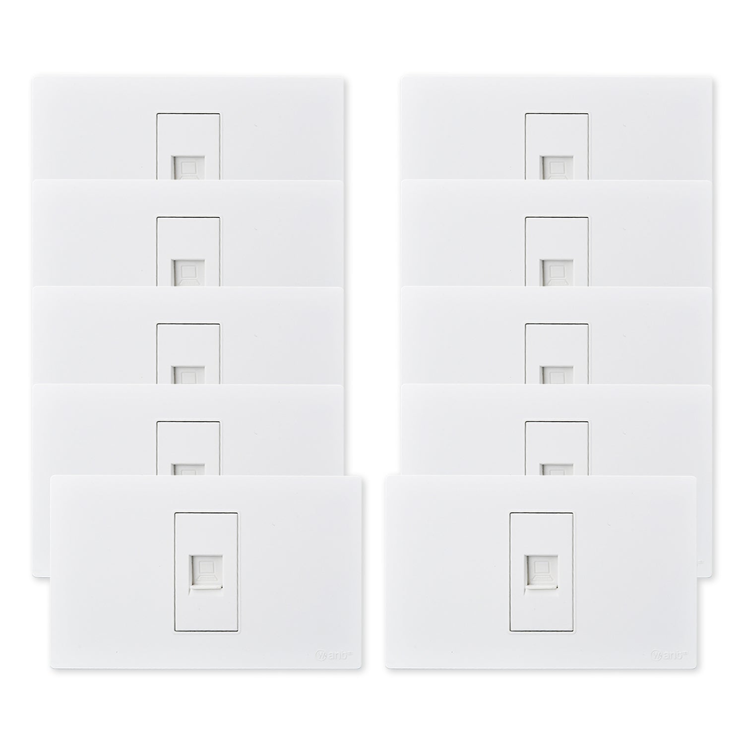 Pack 10 Toma Internet Metalico Rj65