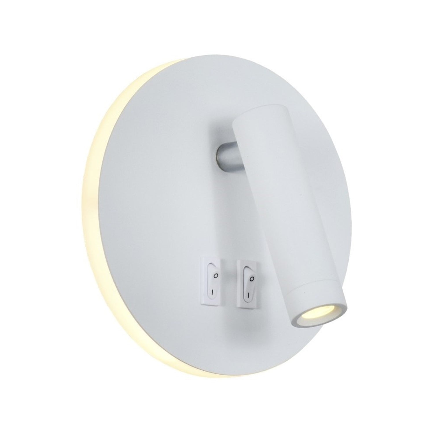 Aplique Lector Led Round 3W8W Luz Calida