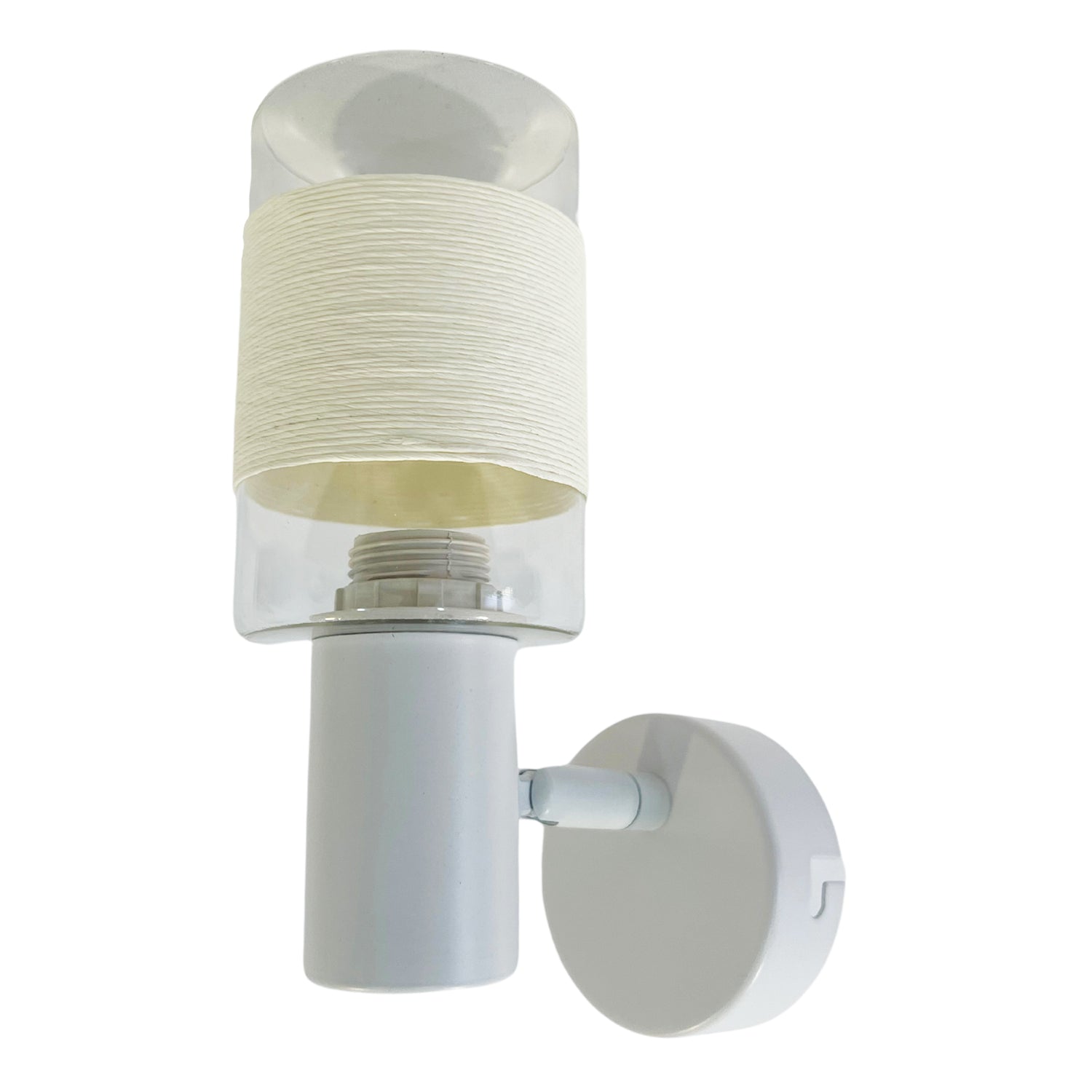 Foco Aplique Sobrepuesto Simple E 14 Zaurak Blanco Sku73502712