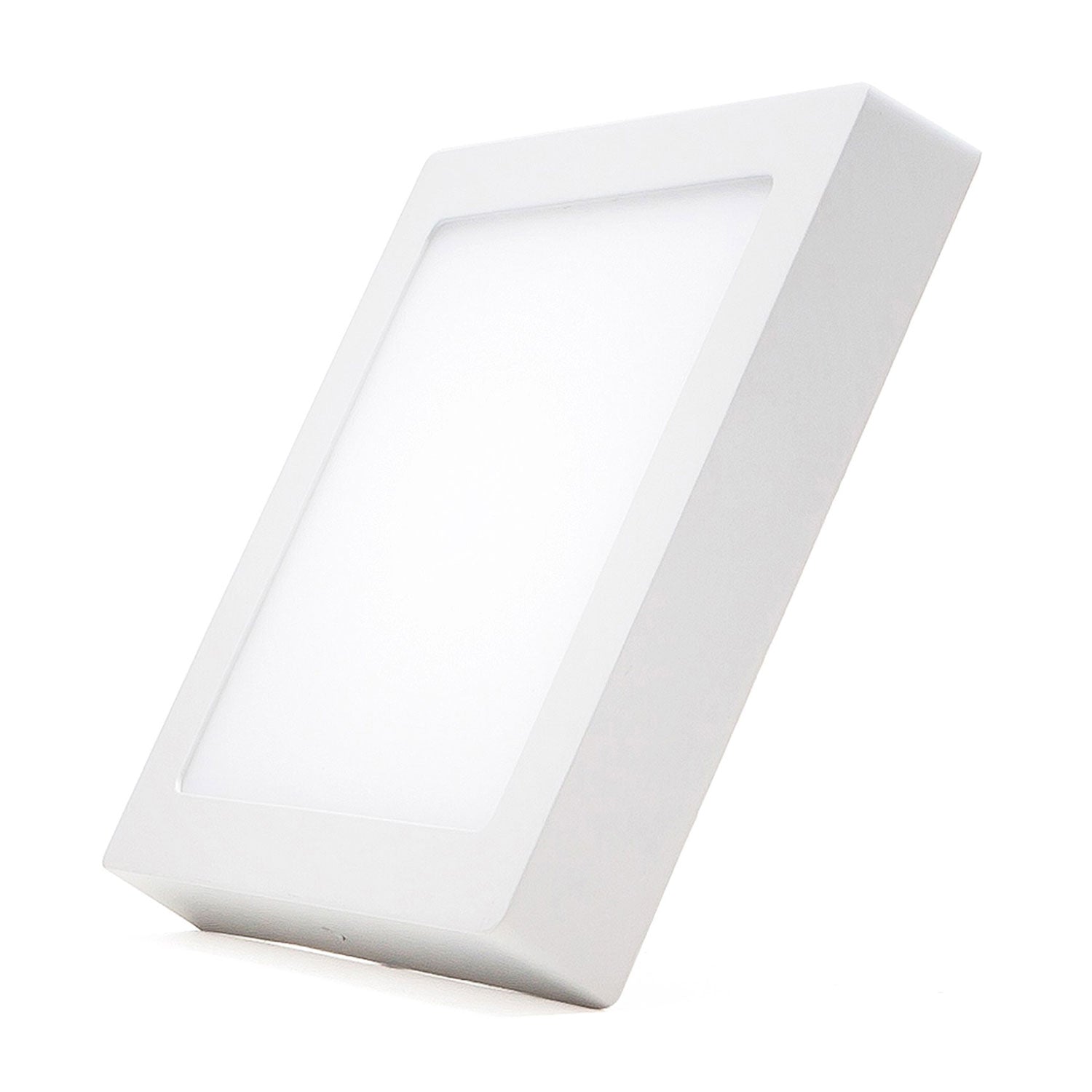 Panel Led Sobrepuesto Cuadrado 12W Sku35809 35810 35811