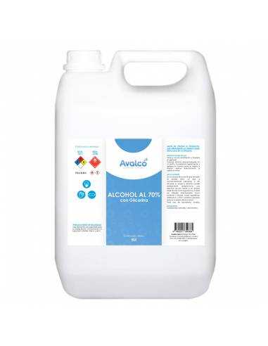 Alcohol Al 70 Con Glicerina 5L