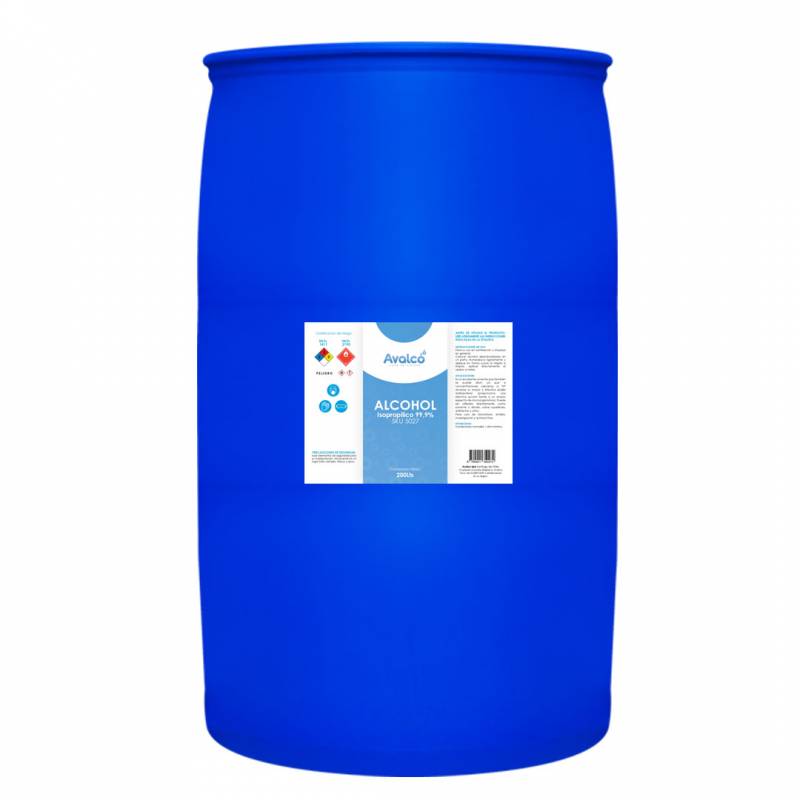 Alcohol Isopropilico 200 Lts 999 Pureza Avalco