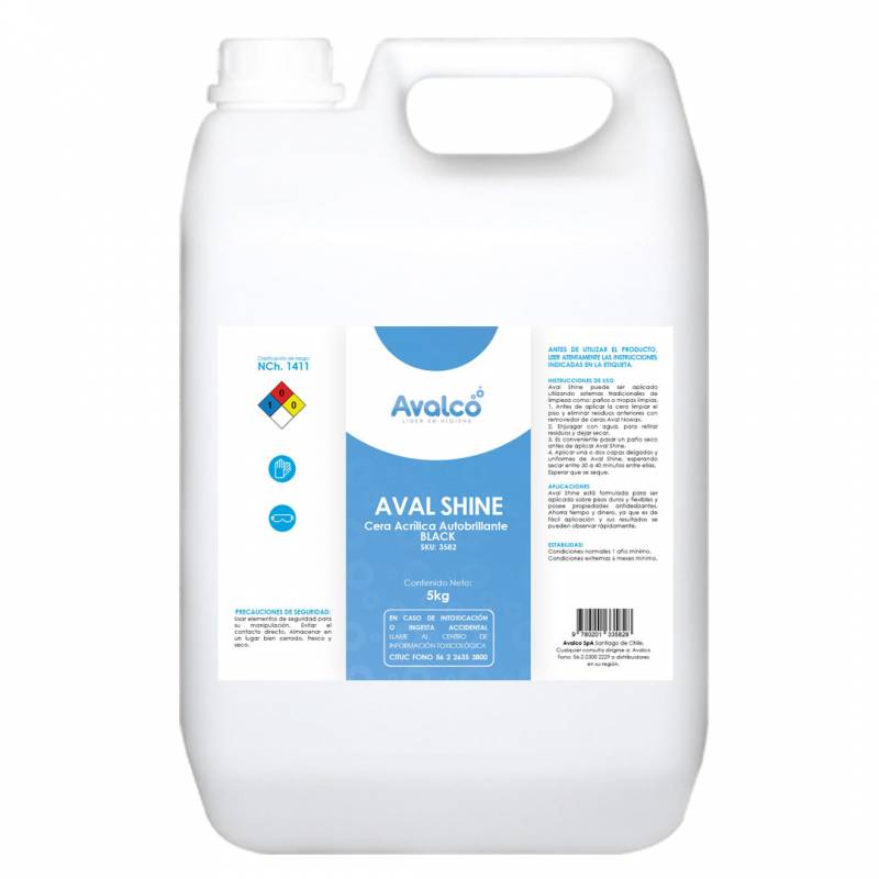 Cera Autobrillo Avalshine Black 5 Kg