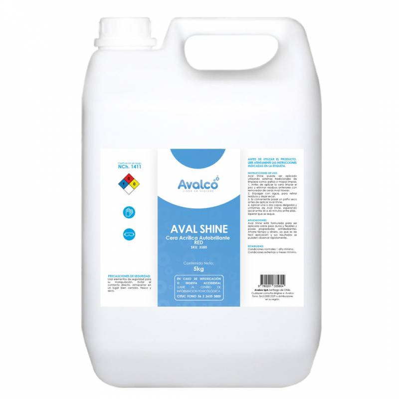 Cera Autobrillo Avalshine Red 5 Kg