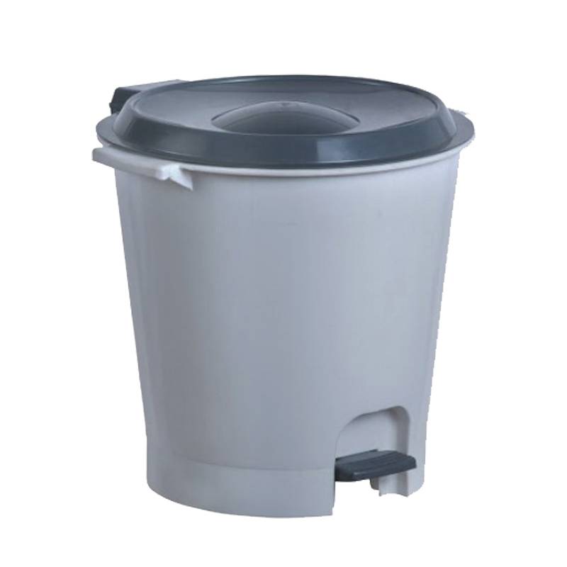 Basurero Redondo Con Pedal 12 Lts