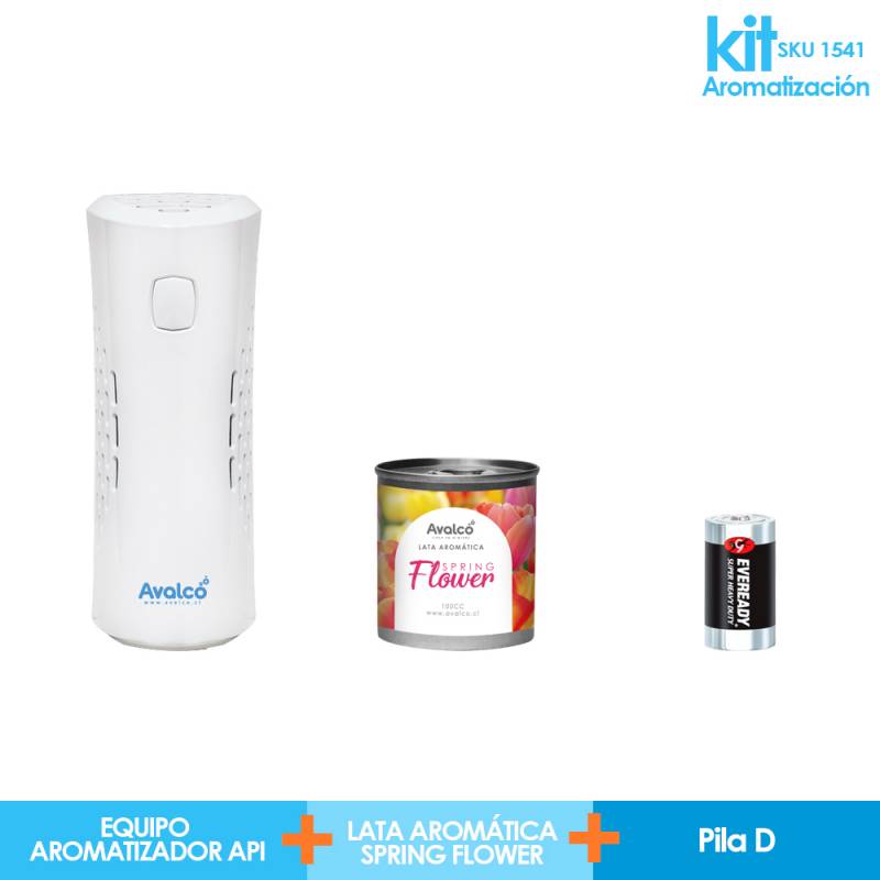 Kit Api Aromatizacion Equipo Api Lata Pila D
