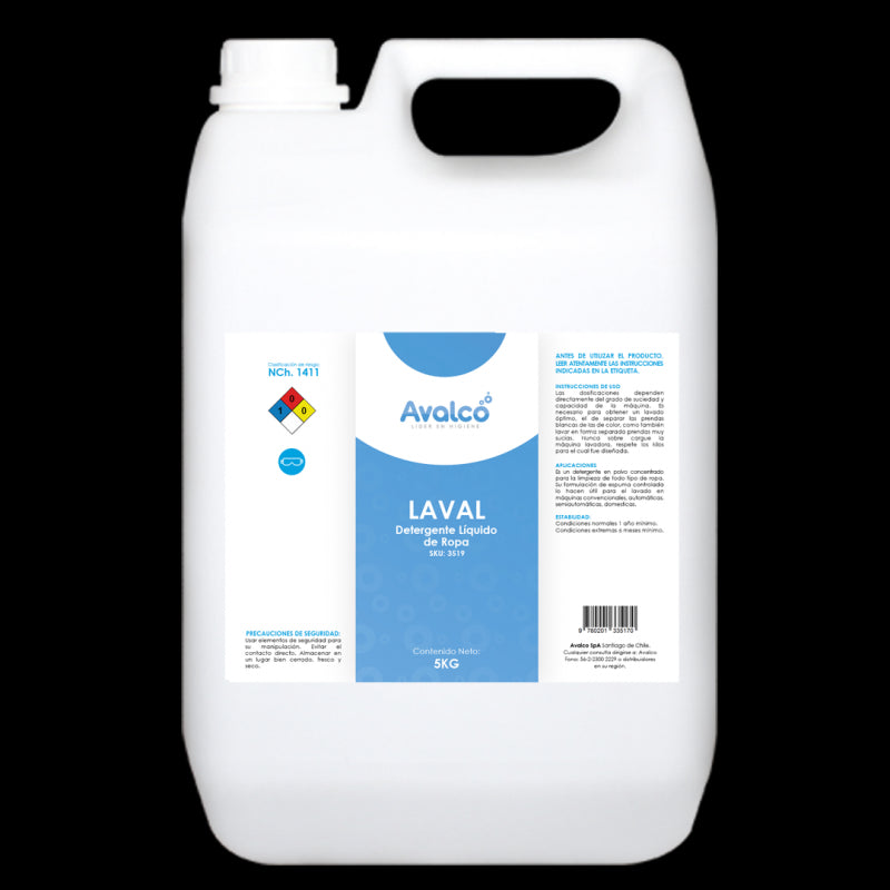 Detergente Para Ropa Laval Bd 5Kg