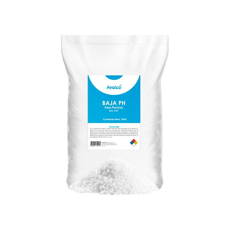 Baja Ph Para Piscinas 25 Kg